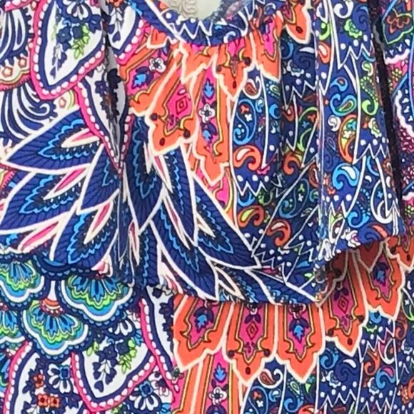 MSK Multi Color Loose fitting Dress PM - Picture 5 of 9